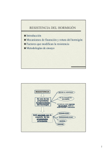 RESISTENCIA DEL HORMIGÓN
