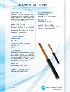 ALAMBRE WP COBRE