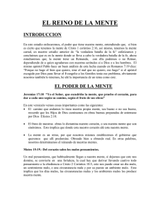 EL REINO DE LA MENTE