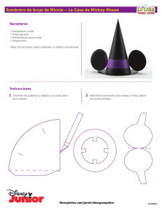 Sombrero de bruja de Minnie – La Casa de Mickey Mouse