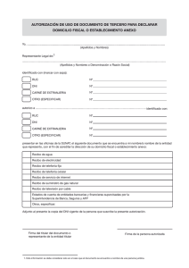 Formato de Autorización