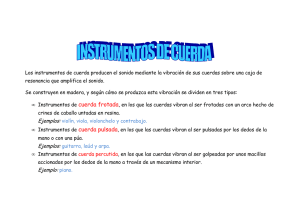 INSTRUMENTOS DE CUERDA