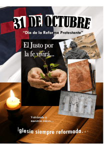 31 de octubre _ Reforma Protestante