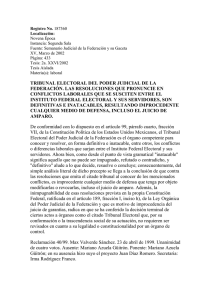 tribunal electoral del poder judicial de la federación. las