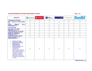 ¿EN QUÉ BANCOS SE PUEDE REALIZAR EL PAGO? Pag