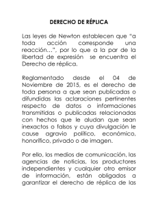 derecho de réplica