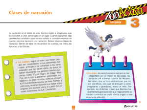 Clases de narración