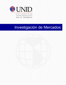 Investigación de Mercados
