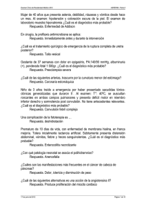 Mujer de 40 años que presenta astenia, debilidad, náuseas y
