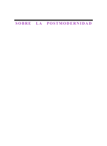 pdf Nota introductoria: [sobre la postmodernidad]