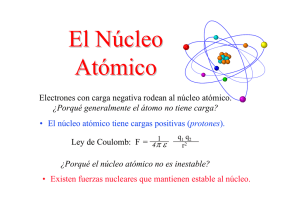 El Núcleo Atómico