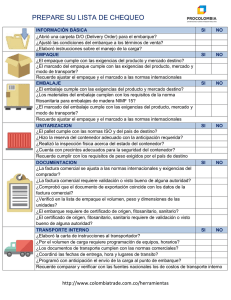 Lista de Chequeo