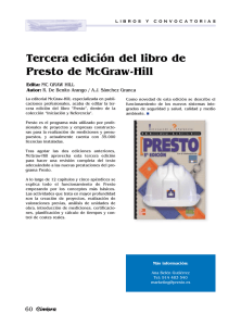 Tercera edición del libro de Presto de McGraw-Hill