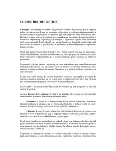 EL CONTROL DE GESTION