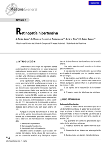 554 Retinopatía hipertensiva