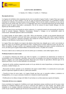 8. Lagunas de Archidona - Ministerio de Agricultura, Alimentación y
