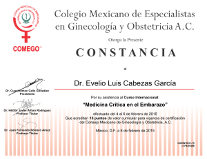 Dr. Evelio Luis Cabezas García