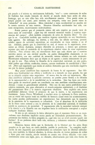 240 CHARLES HARTSHORNE pio pasado a sí mismo es