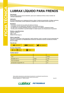 LUBRAX LÍQUIDO PARA FRENOS