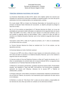 TERCERA SEMANA NACIONAL DE SALUDi