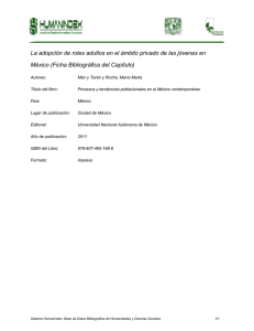 La adopción de roles adultos en el ámbito privado de