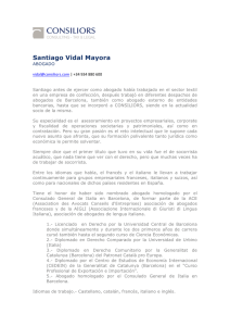 Santiago Vidal Mayora
