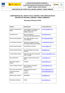 Componentes Grupo Focal