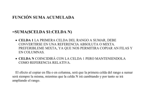 suma acumulada
