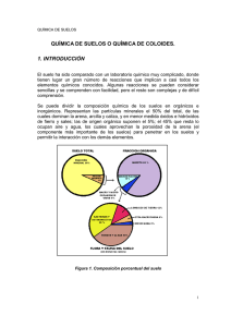 Química de Suelos: Composición y Propiedades Coloidales