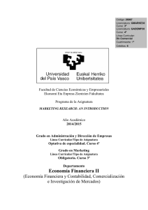 Economía Financiera II