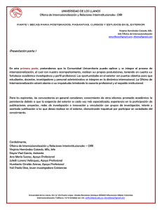Presentación parte 1 - Universidad de los Llanos