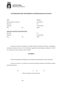 rl6 autorizacion tratamiento automatizado de los datos