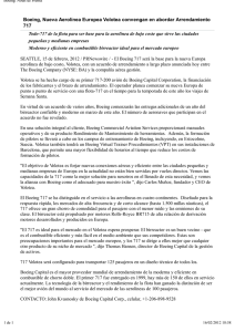 Boeing, Nueva Aerolínea Europea Volotea