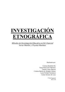 Investigación etnográfica