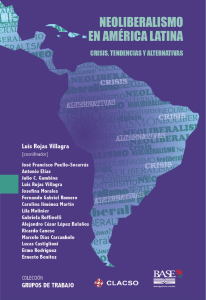 Neoliberalismo en América Latina BASE CLACSO.indd