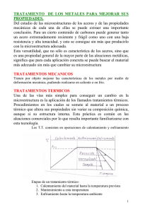 tratamiento de los metales para mejorar sus propiedades