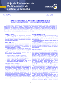 RACECADOTRILO, NUEVO ANTIDIARRÉICO