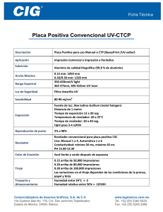 placa positiva uv ctcp