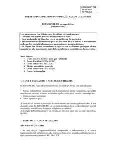 FOLHETO INFORMATIVO