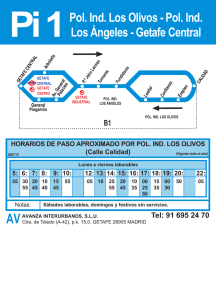 Pol. Ind. Los Olivos - Pol. Ind. Los Ángeles