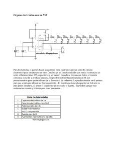 Organo electronico con un 555 - Diagramasde.com