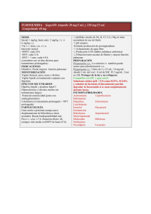 FUROSEMIDA Seguril® Ampolla 20 mg/2 mL y 250 mg