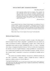 danças circulares - sagradas e cirandas