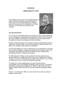 James Prescott Joule: Biografía y Descubrimientos