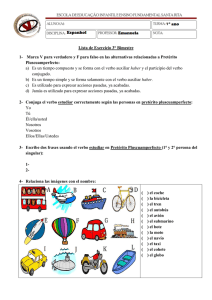 Lista de Exercício 3° Bimestre 1- Marca V para verdadero y F para