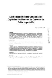 La Tributación de las Ganancias de Capital en los Modelos de