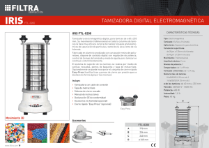 Tamizadora electromagnética