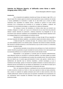 Intentos de Reforma Agraria, el latifundio como héroe o mártir
