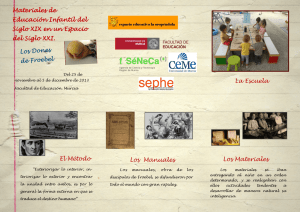 Los materiales del siglo XIX en un espacio educativo del siglo XXI