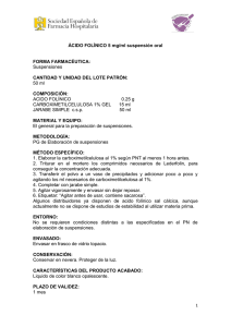 ÁCIDO FOLINICO 5 mg/ml ORAL